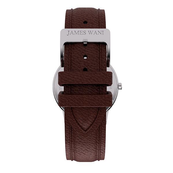 Athens Leather Strap (Silver) (4457832546363)