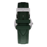 Boston Leather Strap (Silver) (4457753706555)