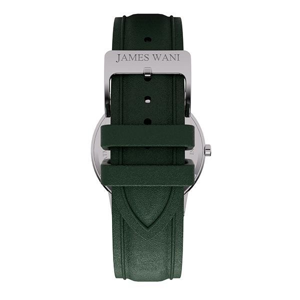 Boston Leather Strap (Silver) (4457753706555)