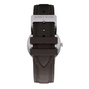 Lefkada Leather Strap (Silver) (4457728999483)