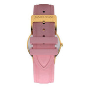Milos Leather Strap (Gold) (4455289880635)