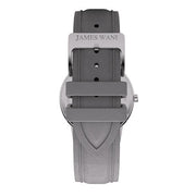 Kos Leather Strap (Silver) (4457701736507)